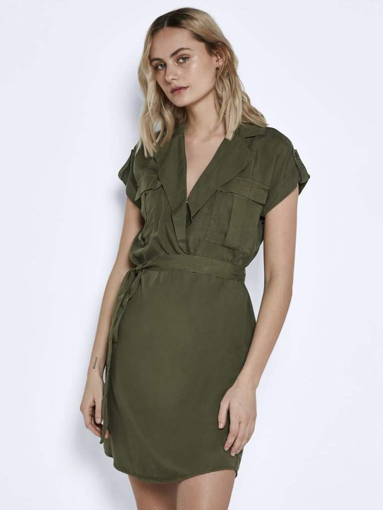 Nmvera S/S Endi Tencel Dress – Jurken voor dames in kleur | Meisjes