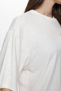 Cloud Dancer T-shirts - Nuhubana T-Shirt van Numph