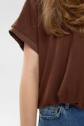 T-shirts - Nuleah Boxy Tee van Numph