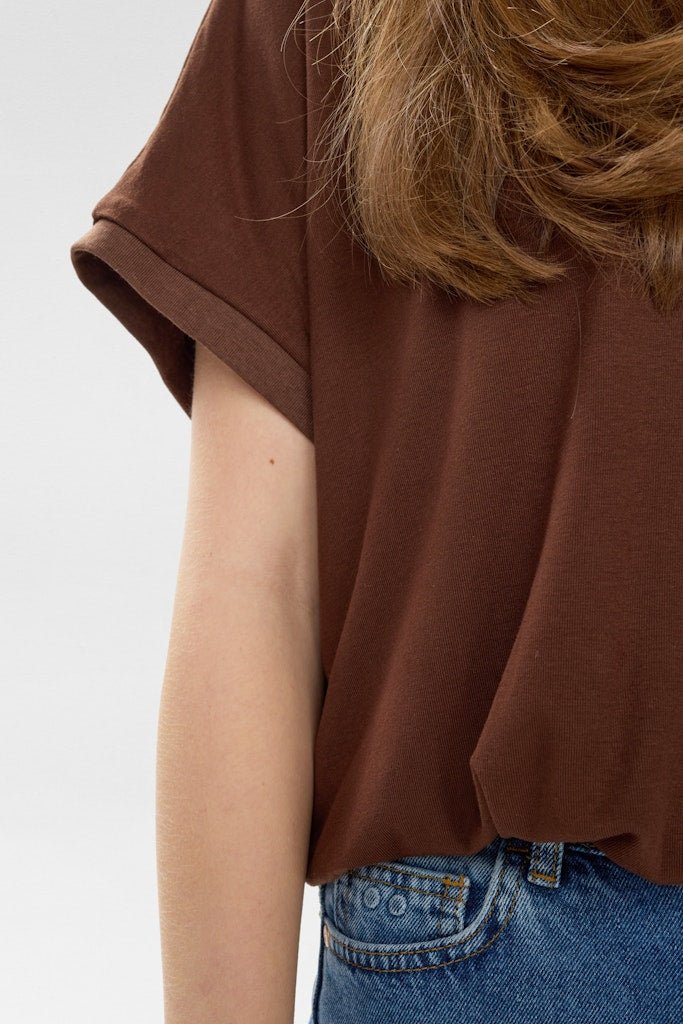 Nuleah Boxy Tee van Numph – T-shirts voor dames | Meisjes Brugge