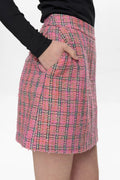 Fuchsia Pink Rokken - Nulindsey Skirt van Numph