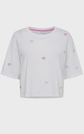 Nulovine Boxy T-Shirt - Gots van Numph – T-shirts voor dames | Meisjes Brugge