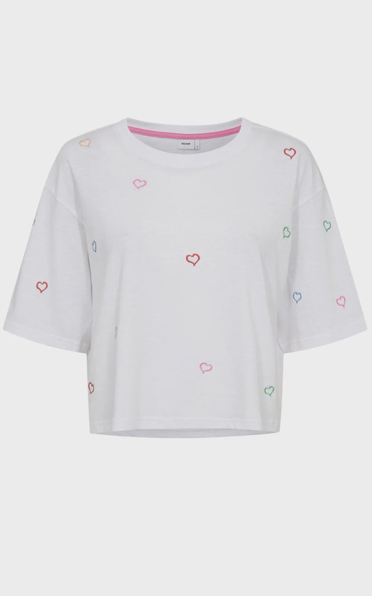 Nulovine Boxy T-Shirt - Gots van Numph – T-shirts voor dames | Meisjes Brugge