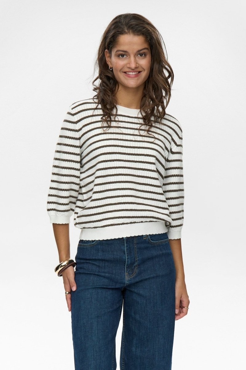 Nunicole New Pullover Gots - AW25 van Numph – Pulls voor dames | Meisjes Brugge
