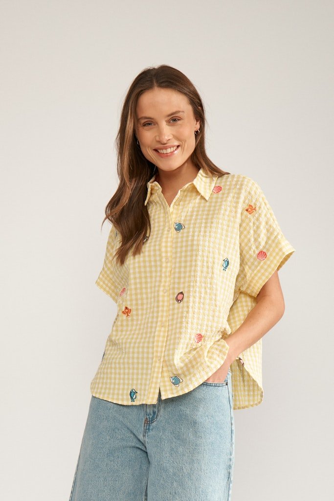 Nusurfer Sleeveless Shirt van Numph – Tops voor dames | Meisjes Brugge