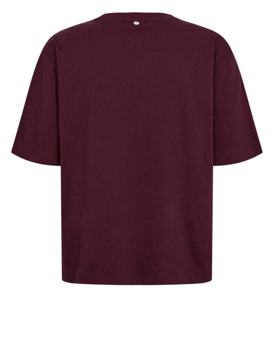 Nutenia Boxy T-Shirt- Gots van Numph – T-shirts voor dames | Meisjes Brugge