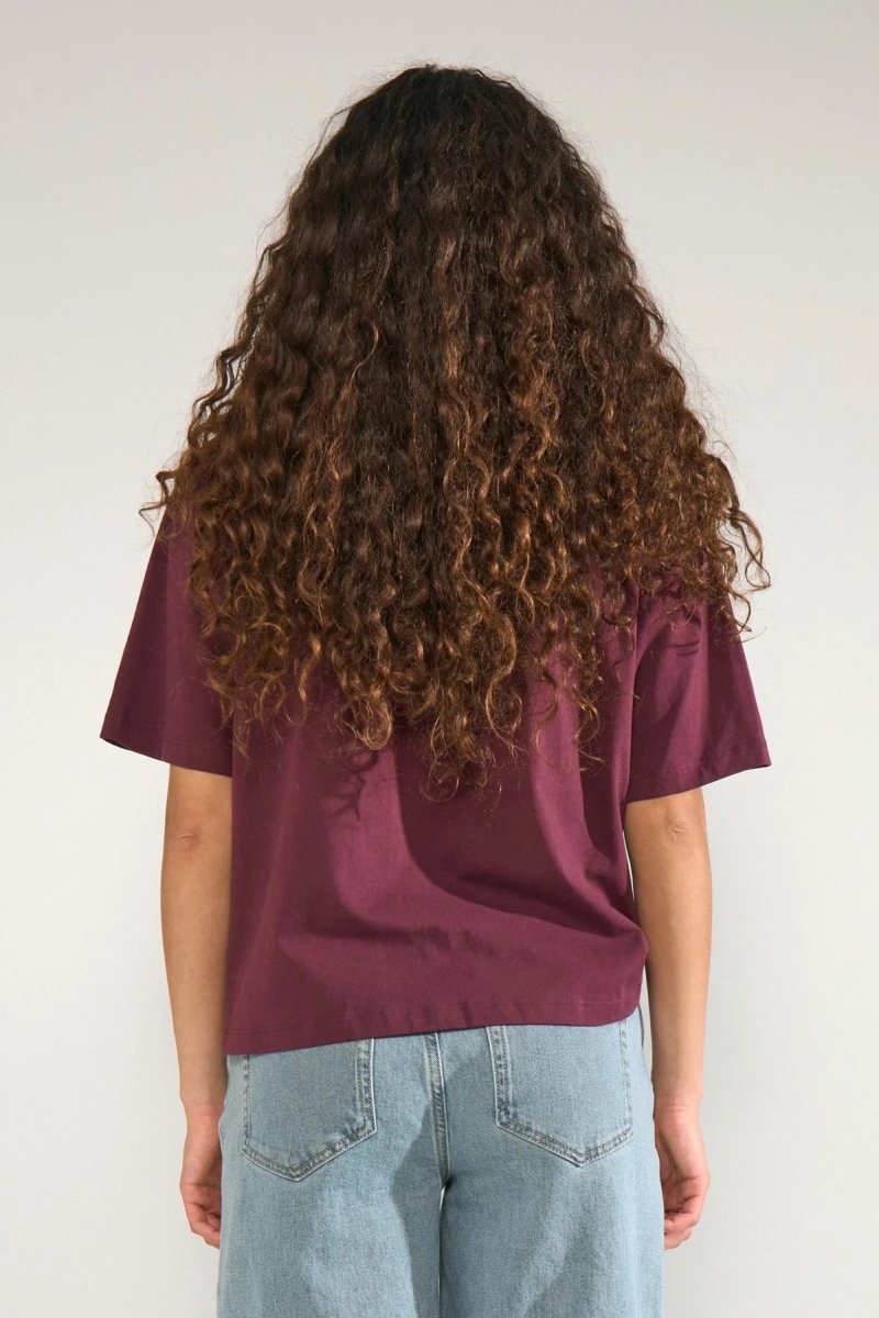 Nutenia Boxy T-Shirt- Gots van Numph – T-shirts voor dames | Meisjes Brugge