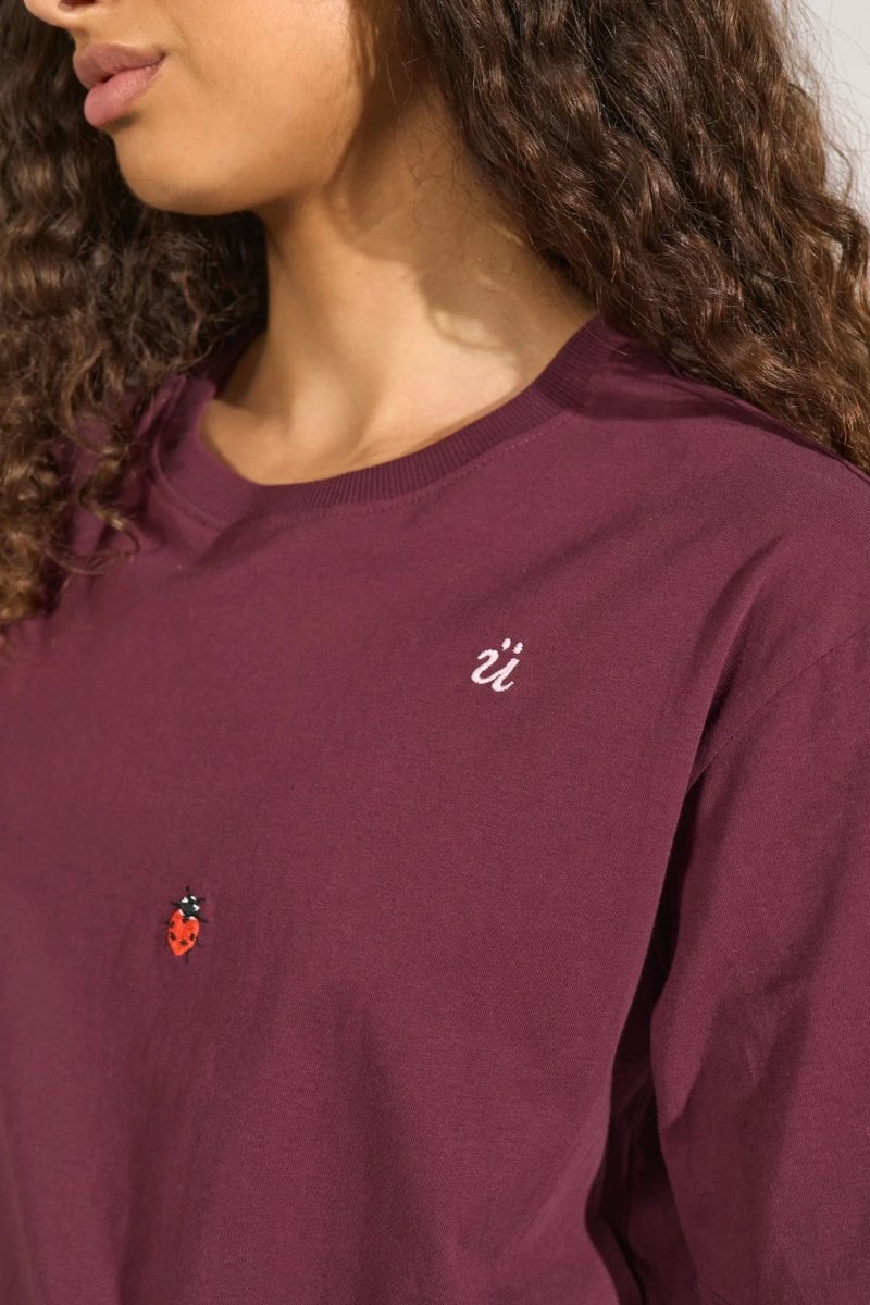 Nutenia Boxy T-Shirt- Gots van Numph – T-shirts voor dames | Meisjes Brugge