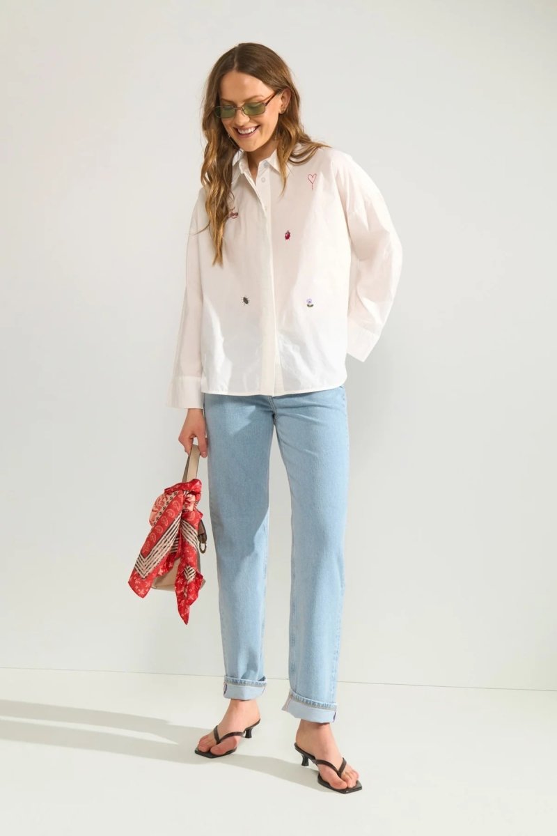 Nutenja Shirt van Numph – Shirts voor dames | Meisjes Brugge