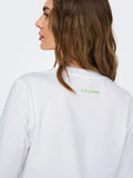 T-shirts - Onlvega Life S/S Vibe Top van Only