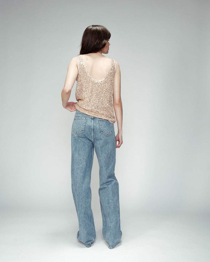 Ode Woven Top van Grace and Mila – Tops voor dames | Meisjes Brugge