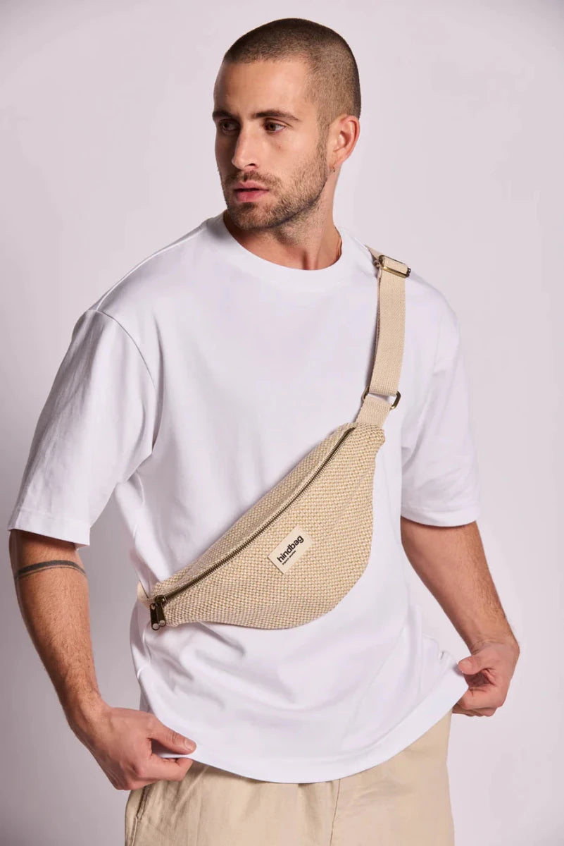 Olivia Bumbag braided off white – Handtassen voor dames in kleur | Meisjes