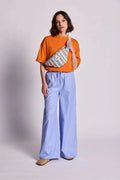 Olivia Bumbag large blue stripes – Handtassen voor dames in kleur | Meisjes