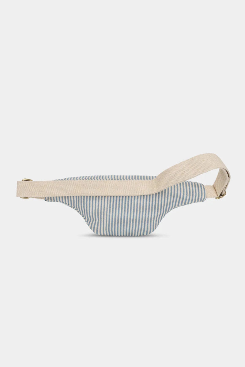 Olivia Bumbag Thin Blue stripes van Hindbag – Handtassen voor dames | Meisjes Brugge