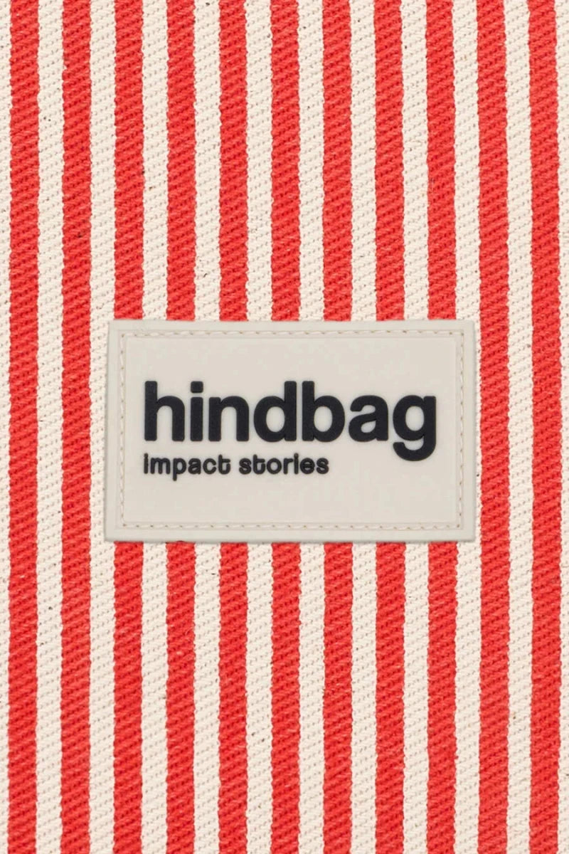 Olivia Bumbag thin red stripes van Hindbag – Handtassen voor dames | Meisjes Brugge