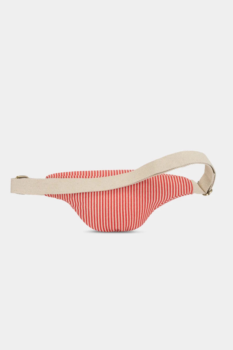 Olivia Bumbag thin red stripes van Hindbag – Handtassen voor dames | Meisjes Brugge