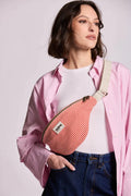 Olivia Bumbag thin red stripes – Handtassen voor dames in kleur | Meisjes