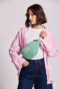 Olivia Bumbag Thing green stripes – Handtassen voor dames in kleur | Meisjes