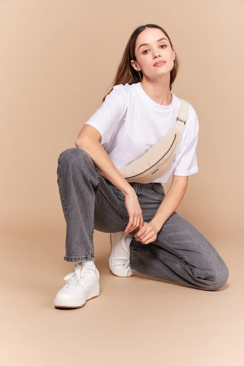 Olivia Jute Bag van Hindbag – Handtassen voor dames | Meisjes Brugge