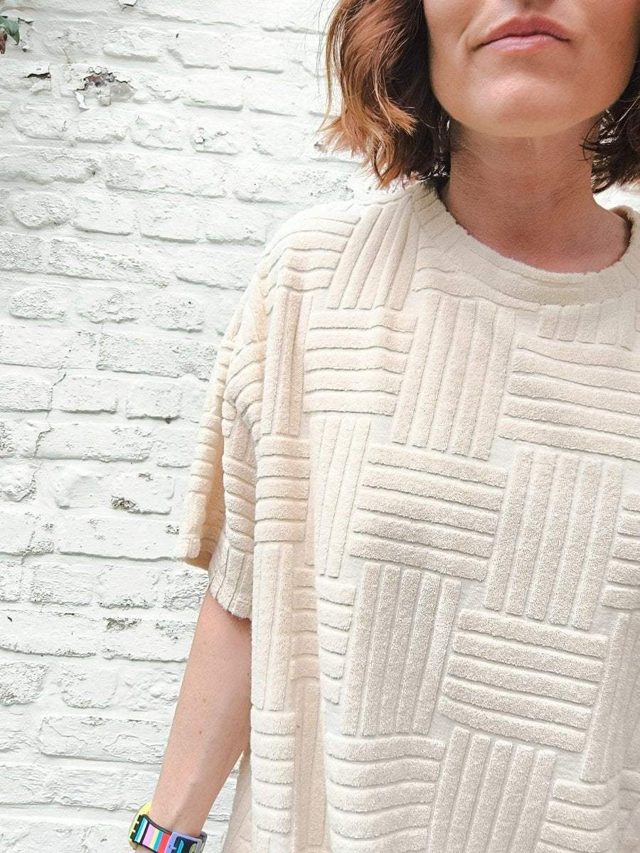 Olivia Midi Terry Dress - koop Jurken van Meisjes Brugge bij Meisjes Brugge