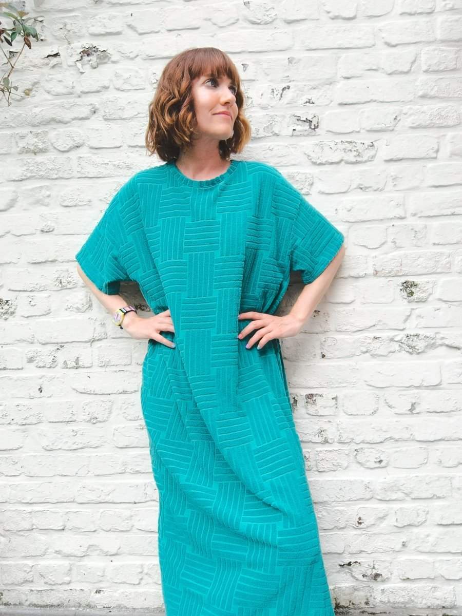 Olivia Midi Terry Dress - koop Jurken van Meisjes Brugge bij Meisjes Brugge