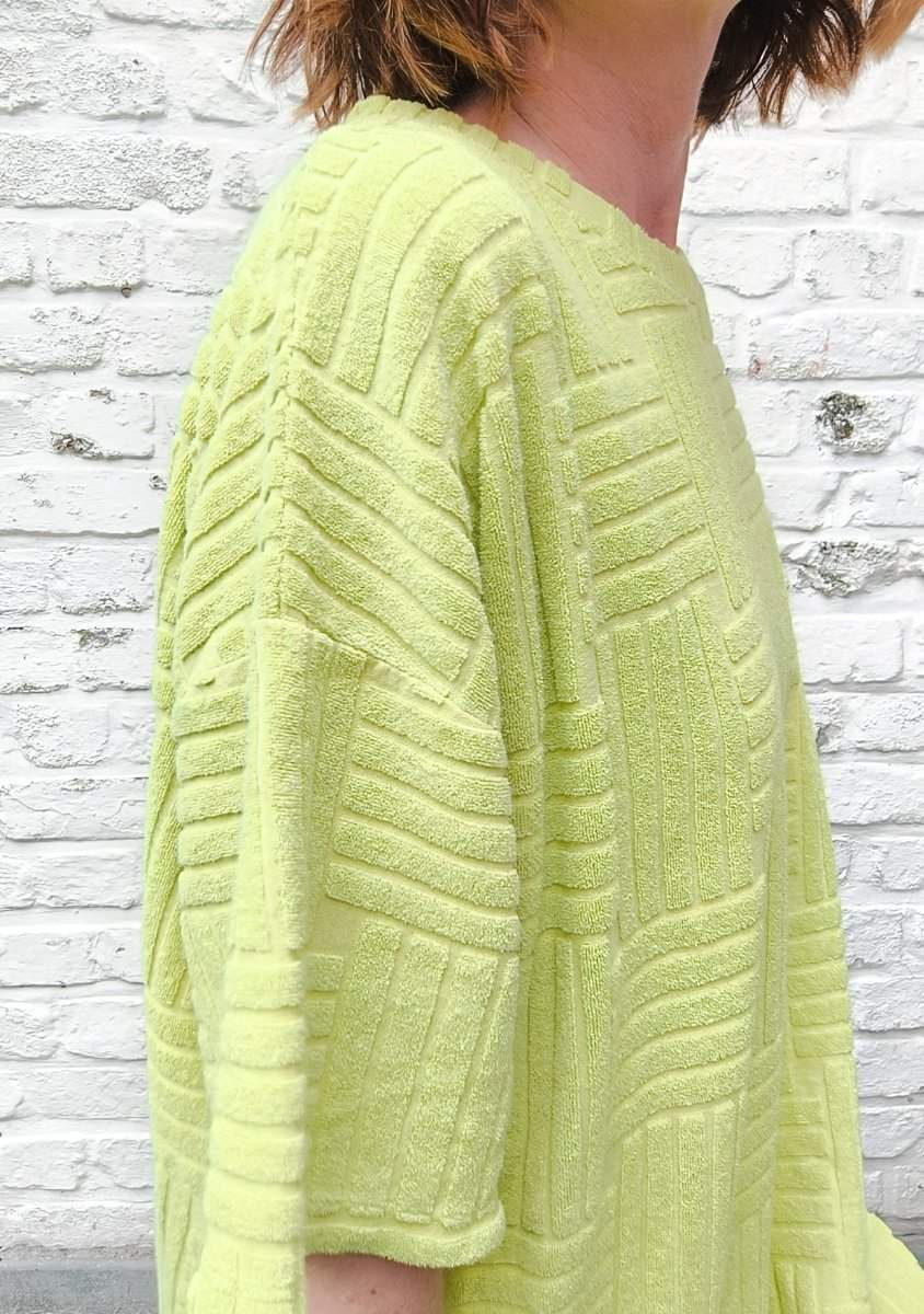 Olivia Midi Terry Dress van Meisjes Brugge – Jurken voor dames | Meisjes Brugge