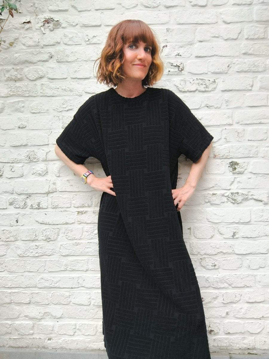 Olivia Midi Terry Dress - koop Jurken van Meisjes Brugge bij Meisjes Brugge