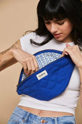 Olivia Quilted Electric Blue Bag – Handtassen voor dames in kleur | Meisjes
