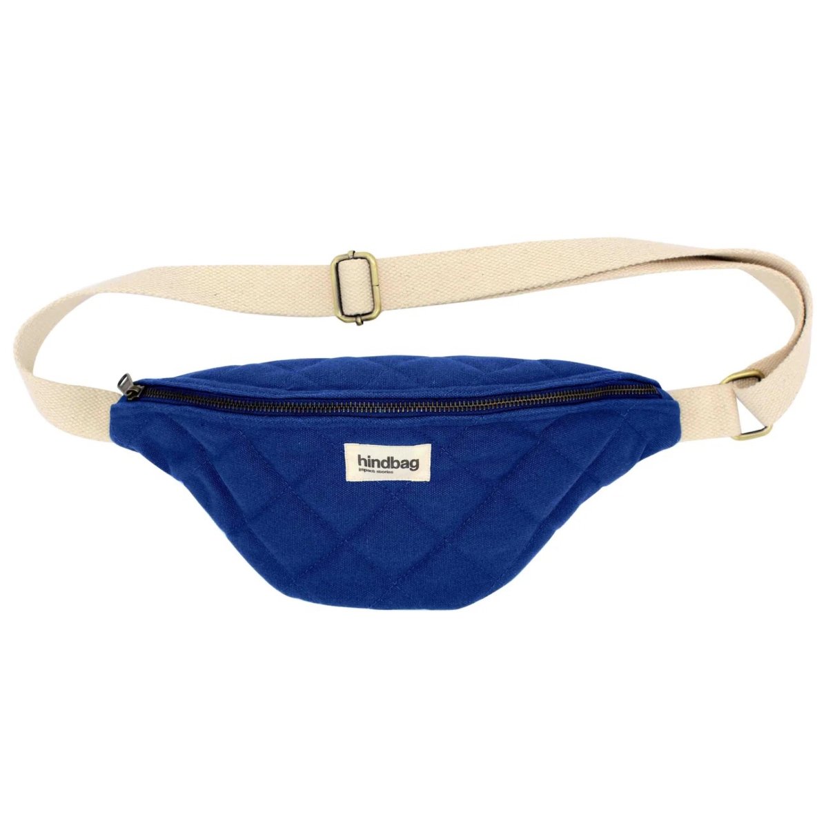 Olivia Quilted Electric Blue Bag van Hindbag – Handtassen voor dames | Meisjes Brugge