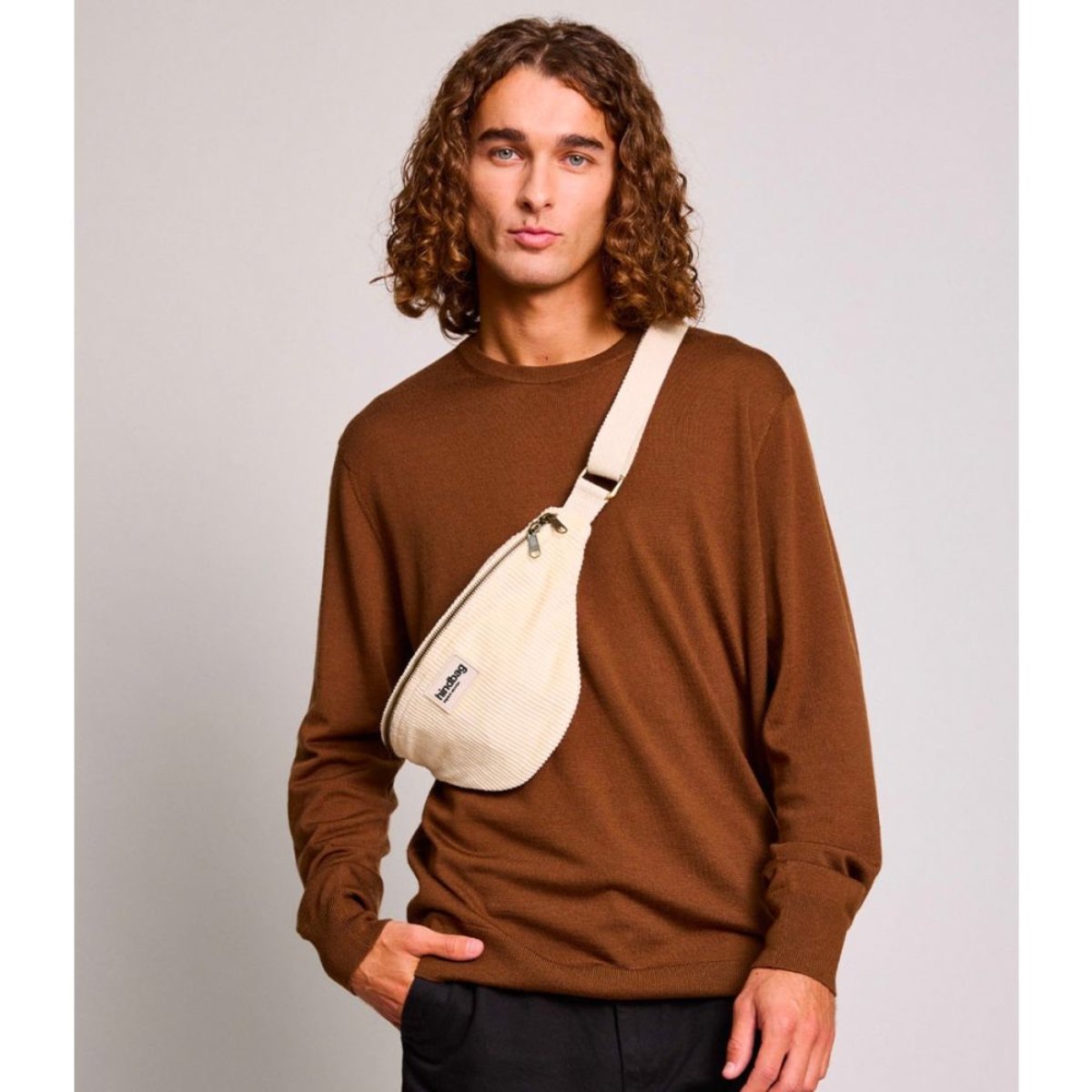 Olivia Velvet Cream van Hindbag – Handtassen voor dames | Meisjes Brugge