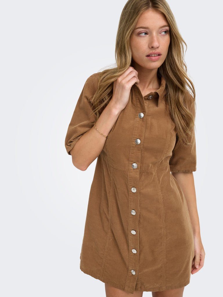 Onlaime 2/4 Short Cord Bt Dress Noos van Only – Jurken voor dames | Meisjes Brugge