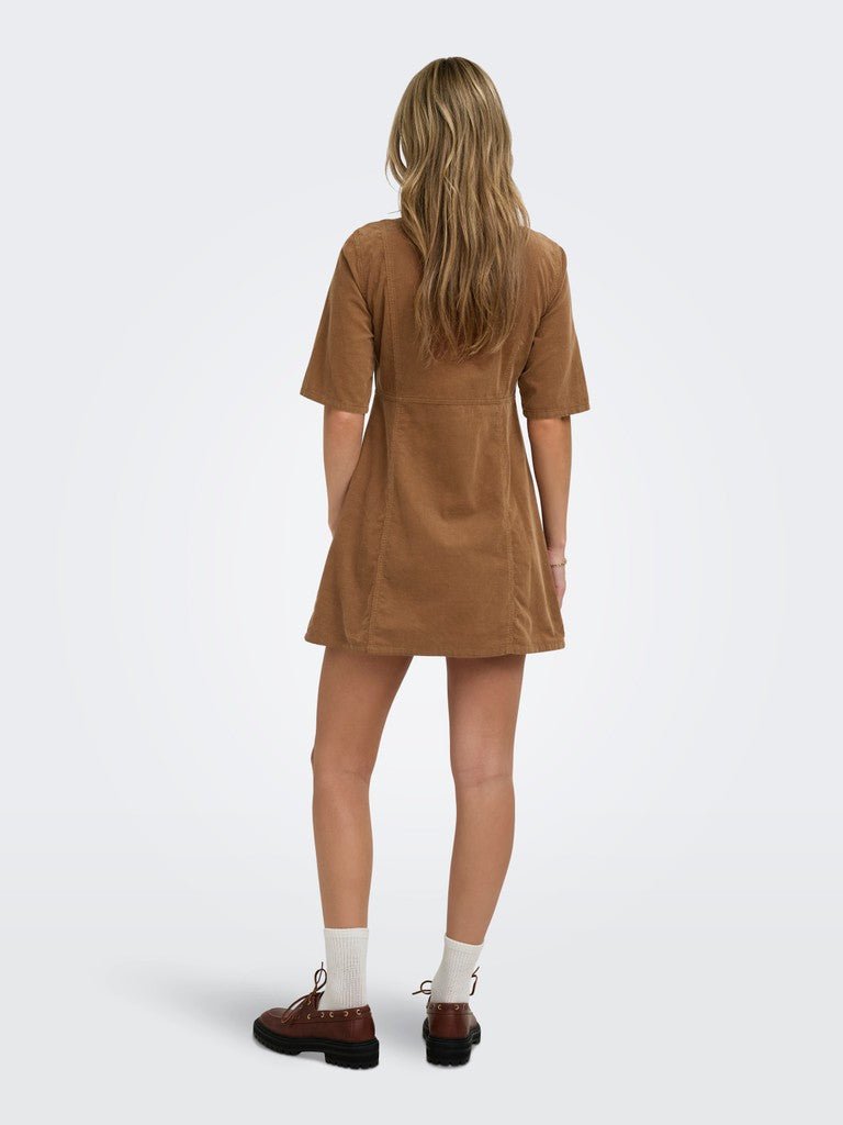 Onlaime 2/4 Short Cord Bt Dress Noos van Only – Jurken voor dames | Meisjes Brugge