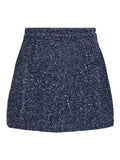 Rokken - Onlaman Denim Boucle Skirt van Only