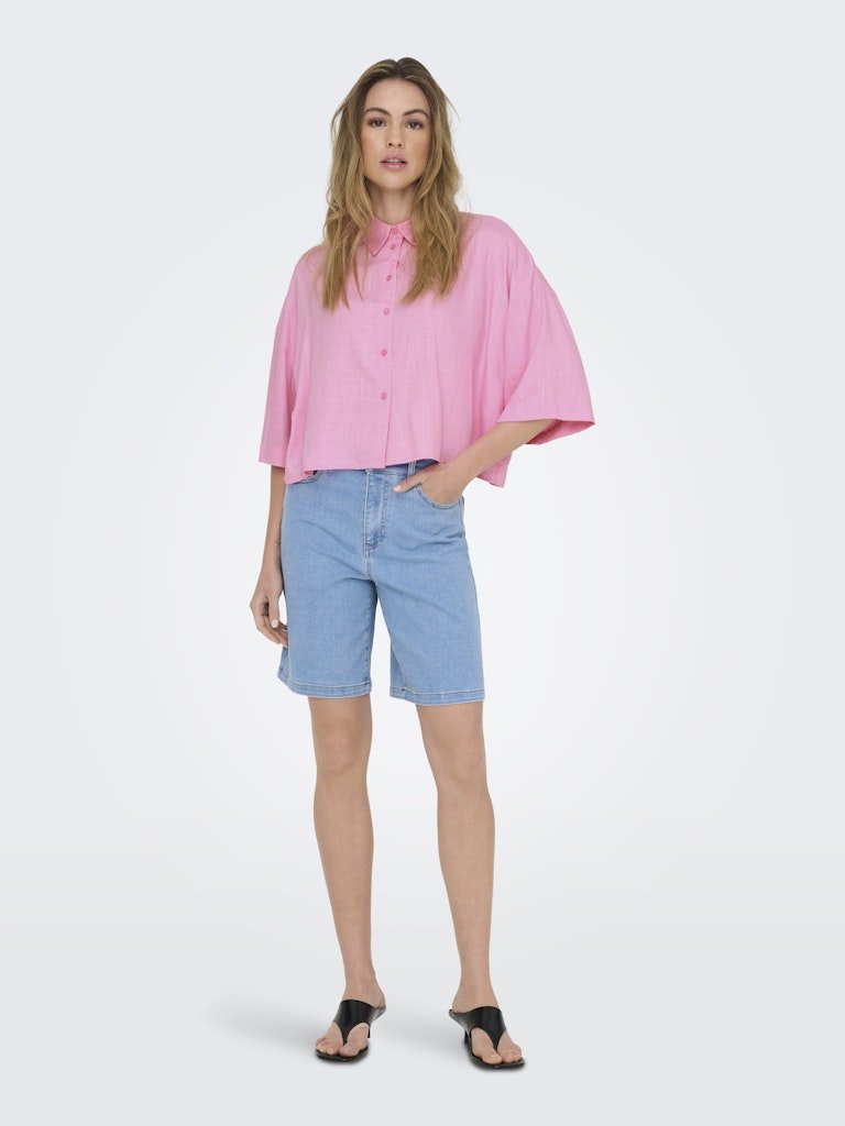 Onlastrid Life 2/4 Crop Shirt Noos - SS26 van Only – Shirts voor dames | Meisjes Brugge