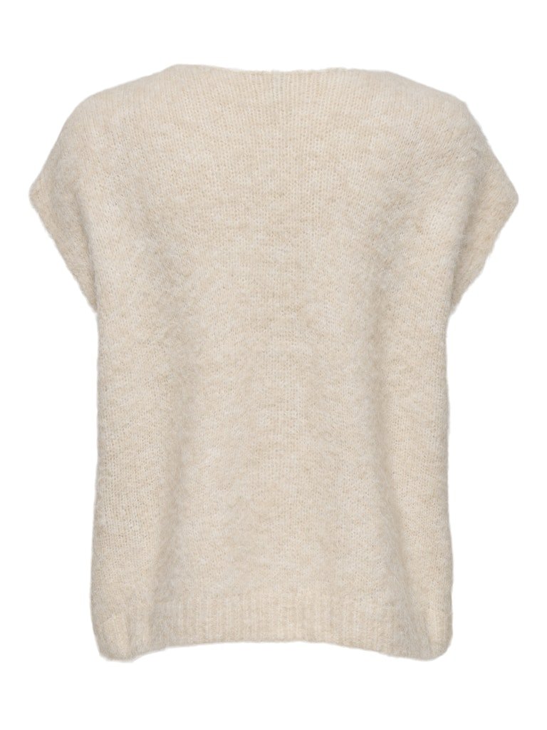 Cardigans - Onlazu Sl Button V-Neck Waistcoat Knit van Only