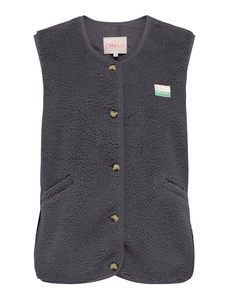 Jassen - Onlbaby Teddy Vest van Only