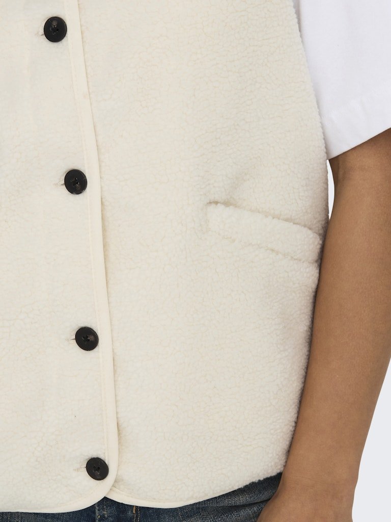 Jassen - Onlbaby Teddy Vest van Only