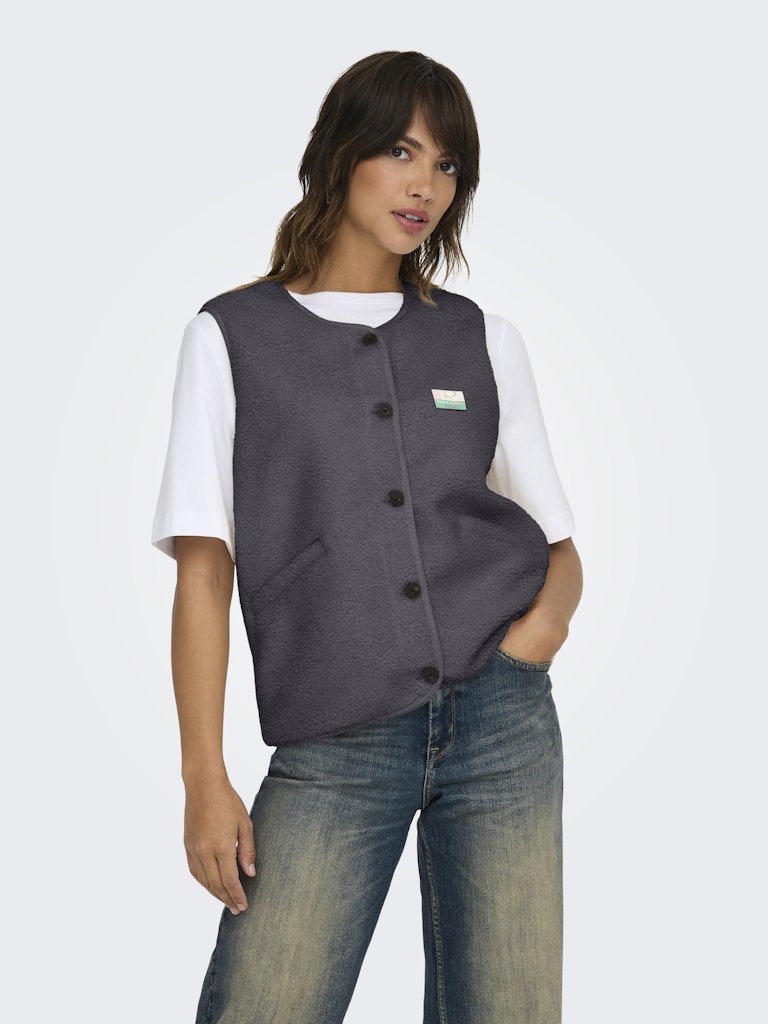 Onlbaby Teddy Vest van Only – Jassen voor dames | Meisjes Brugge