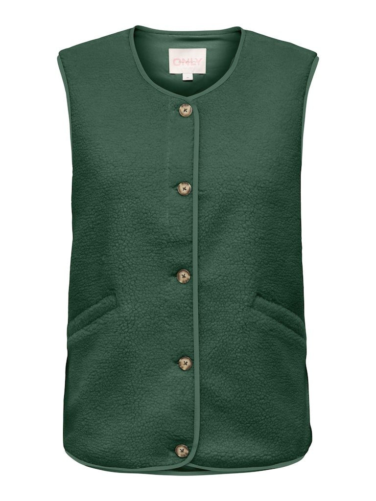 Onlbaby Teddy Vest van Only – Jassen voor dames | Meisjes Brugge
