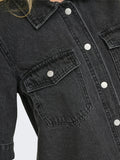 Onlbelle S/S Button Dress Denim Noos - koop Jurken van Only bij Meisjes Brugge