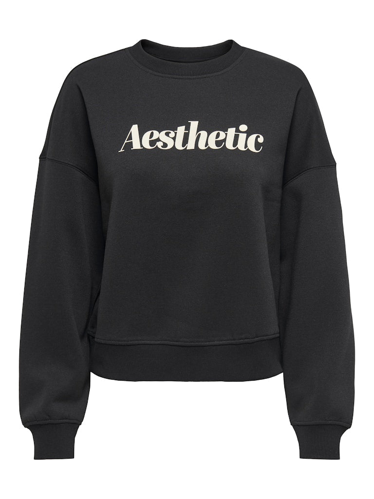 Onlbest L/S Print Crew Neck Sweat van Only – Sweaters voor dames | Meisjes Brugge
