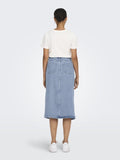 Onlbianca Midi Skirt Denim Noos - SS25 - koop Rokken van Only bij Meisjes Brugge