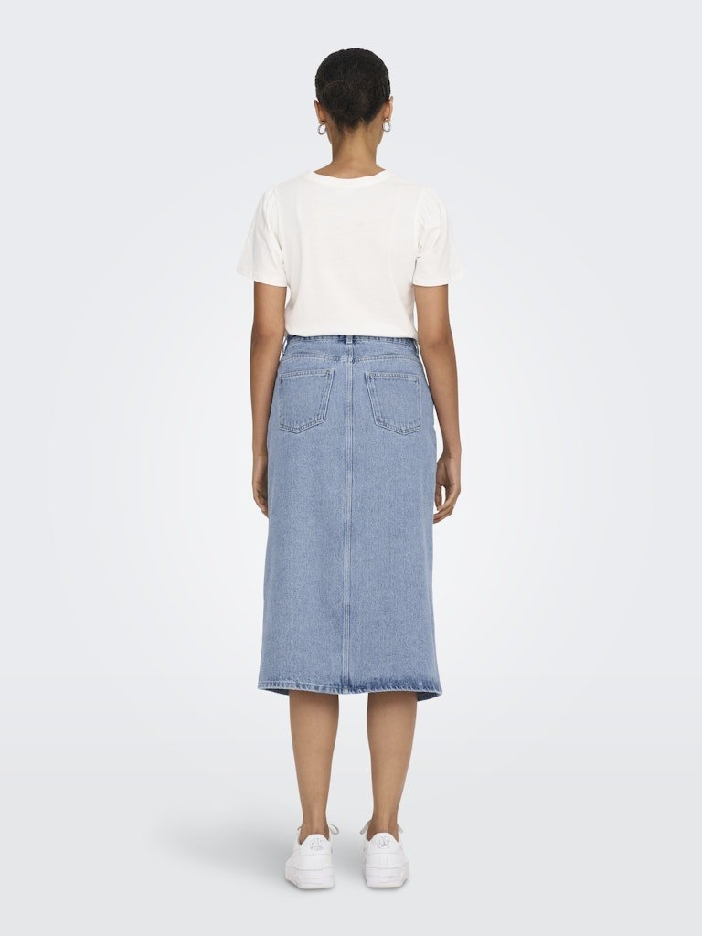 Onlbianca Midi Skirt Denim Noos - SS25 - koop Rokken van Only bij Meisjes Brugge