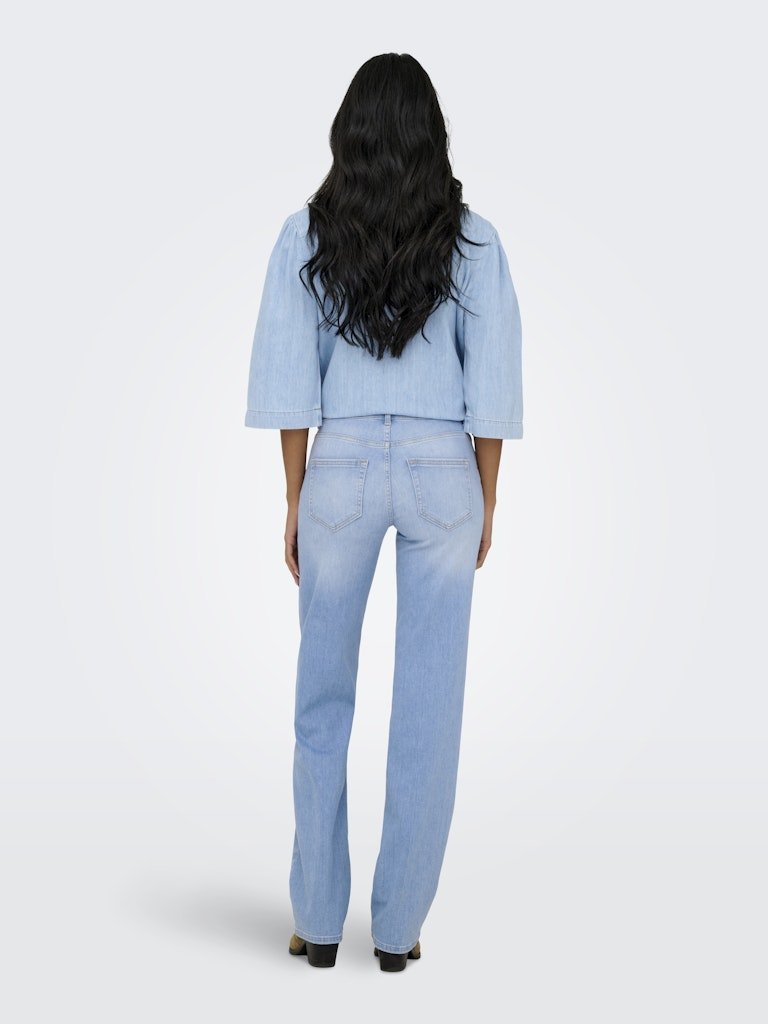 Onlblush Mid Straight Dnm Rea828 Noos van Only – Jeans voor dames | Meisjes Brugge