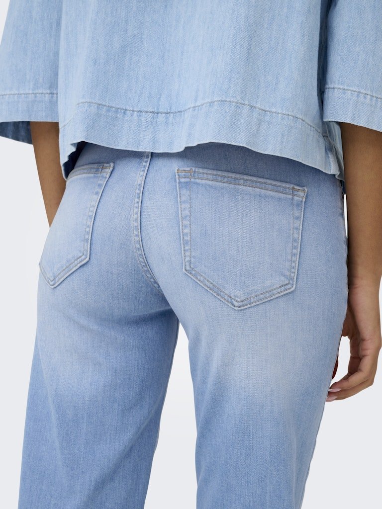 Onlblush Mid Straight Dnm Rea828 Noos van Only – Jeans voor dames | Meisjes Brugge