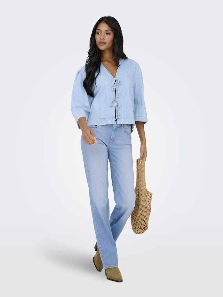 Onlblush Mid Straight Dnm Rea828 Noos van Only – Jeans voor dames | Meisjes Brugge