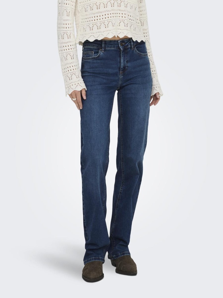 Jeans - Onlblush Mid Straight Dnm Tai021 Noos van Only