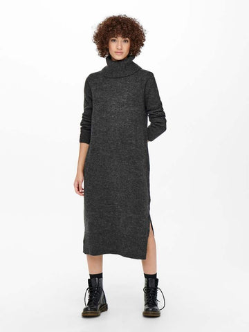 Onlbrandie L/S Roll Neck Dress Knit Noos - koop Jurken van Only bij Meisjes Brugge