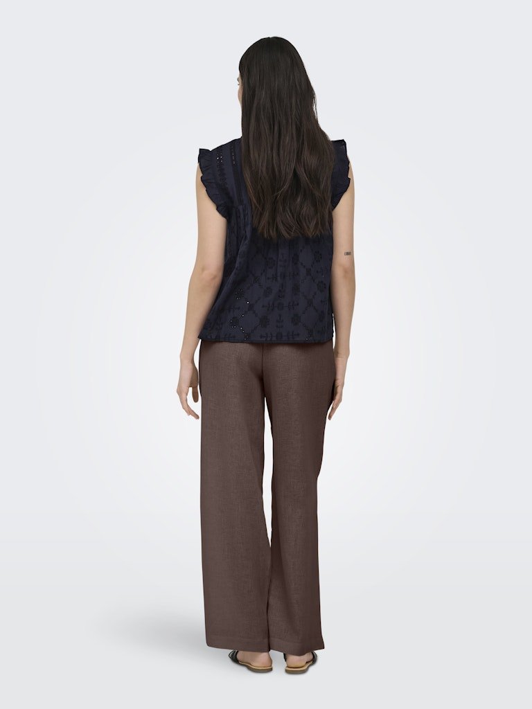 Onlbruxelles Mw Lin Bl Tie Pants Noos van Only – Broeken voor dames | Meisjes Brugge