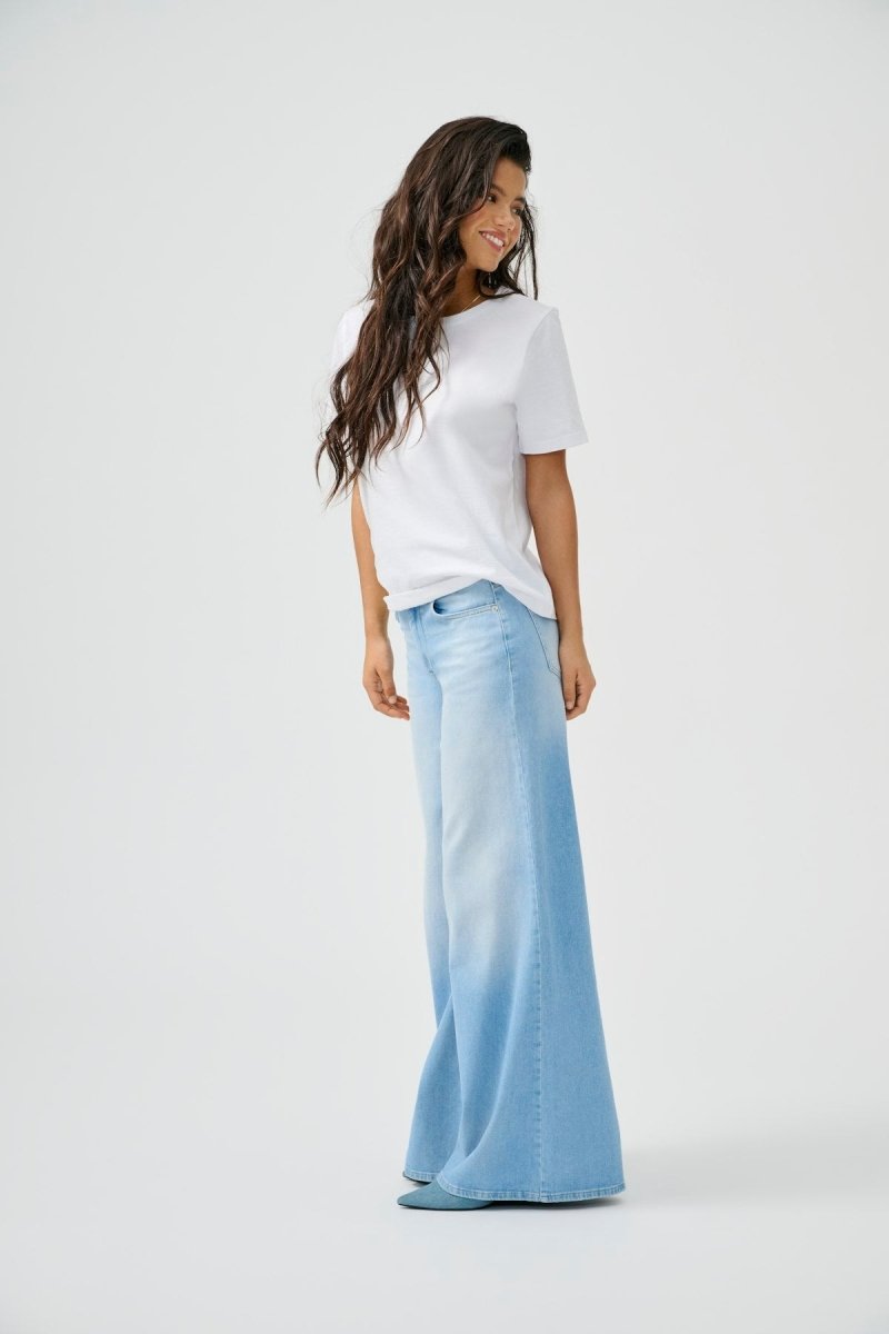 Onlcalifornia Mw Wd Flared Denim Rea004 Noos van Only – Jeans voor dames | Meisjes Brugge